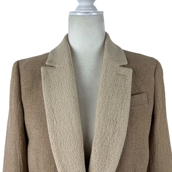 J. Crew Alfie blazer with contrast collar in Italian cotton-wool Size 4 Career - Picture 10 of 16